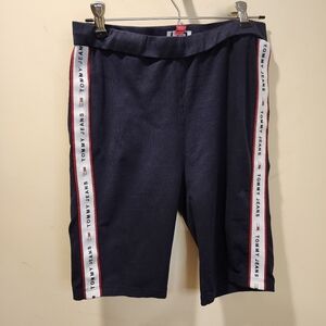 TOMMY JEANS women's navy bike shorts size S/P